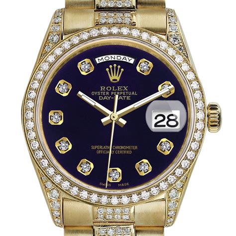 1987 mens rolex presidential diamond|More.